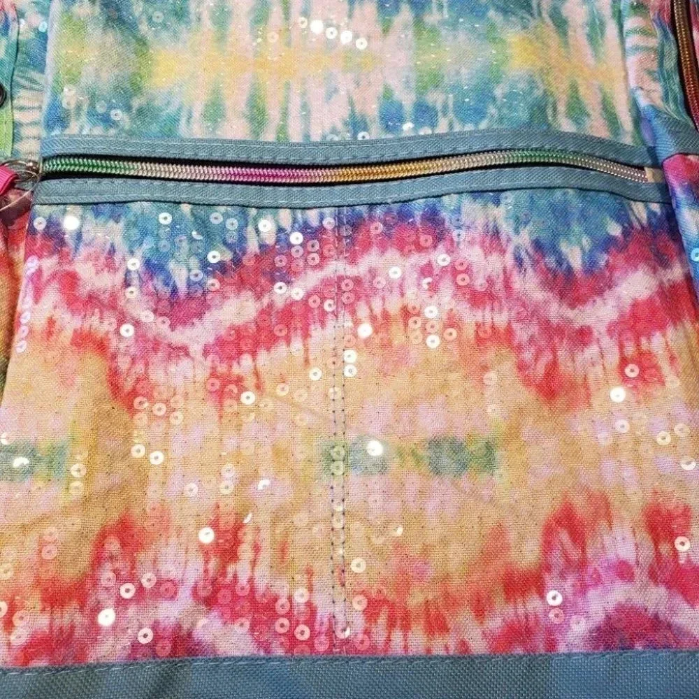 NWT Wonder Nation Girl Tie Dye Sequin Backpack